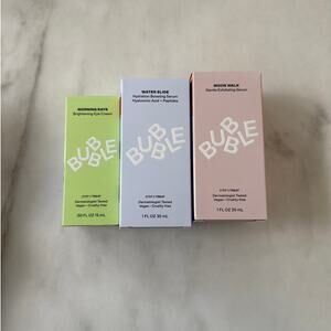 Bubble Skin Care Moonwalk Morning Rays Water Slide Serum Bundle